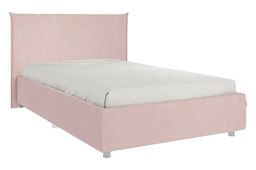 Каркас кровати Квест 120х200 см (нежно-розовый (велюр))