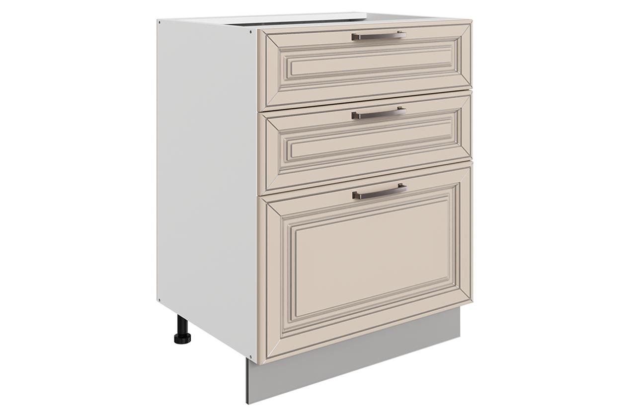 Атланта Шкаф рабочий L600 Старт (3 ящ.) (эмаль)