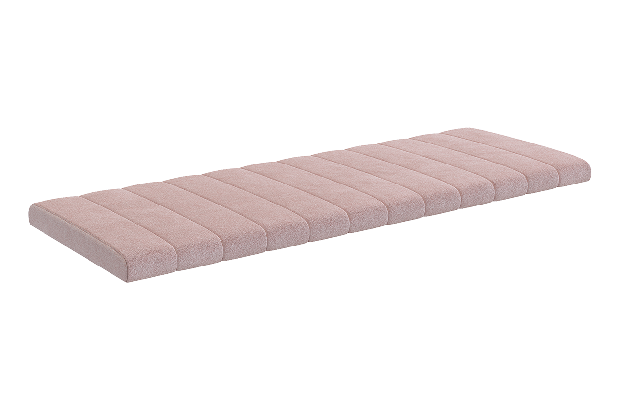 Зефир Подушка 120 см (нежно-розовый (велюр))