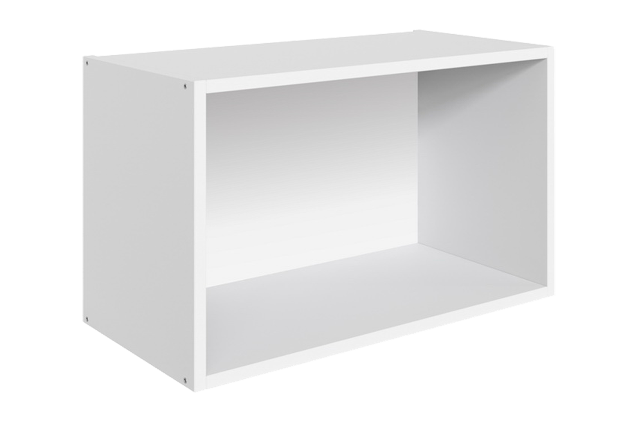 Шкаф навесной под вытяжку L600 Н360 Кухня (белый)
