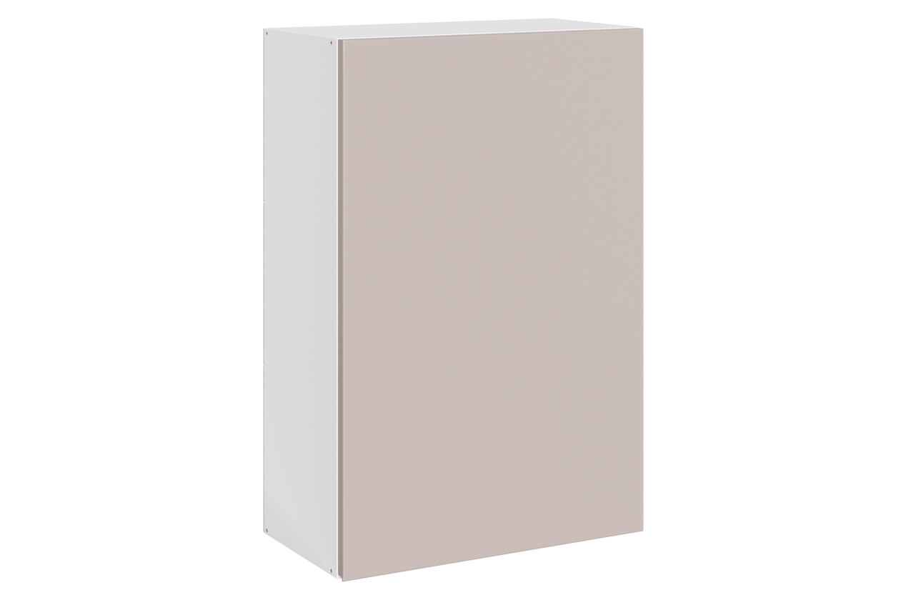 Фьюжн Шкаф навесной L600 Н900 (1 дв. гл.) (правый) (эмаль)