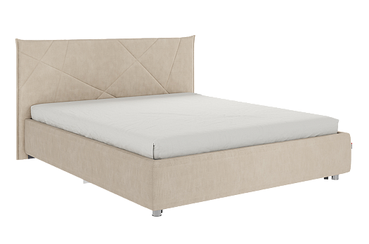 Кровать с основанием Бест 160х200 см (капучино (велюр))