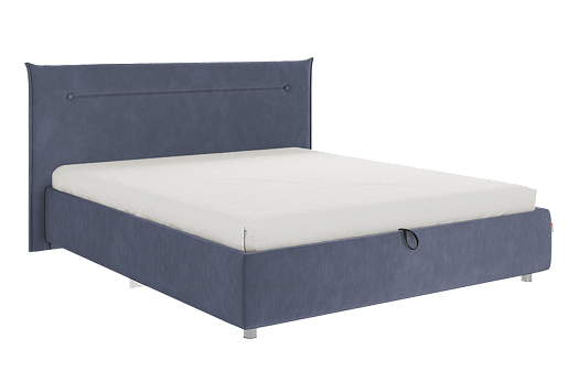 Кровать с подъемным механизмом Альба 160х200 см (топаз (велюр))