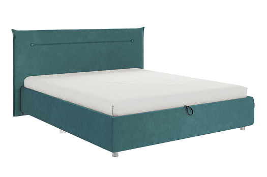Кровать с подъемным механизмом Альба 160х200 см (сосна (велюр))