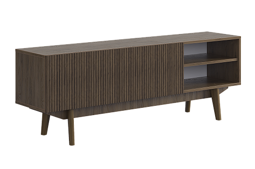 ТВ тумба 150 Мира (дуб гудзон шоколадный)