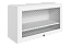 Мишель Шкаф навесной L800 Н450 (1 дв. рам. гориз.) (эмаль)