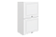 Мишель Шкаф навесной L500 H900 (2 дв. гл. гориз.) (эмаль)