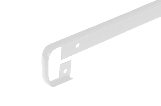 Щелевая Т-образная планка для столешницы 38мм (белый)