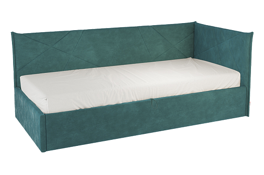 Кровать с подъемным механизмом Квест (Тахта) 90х200 см (сосна (велюр))