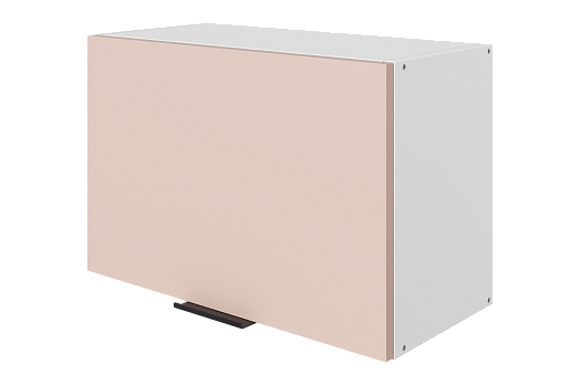 Стоун Шкаф навесной антресоль торцевая L550 H360 (1 дв. гориз.) (белый/грей софттач)