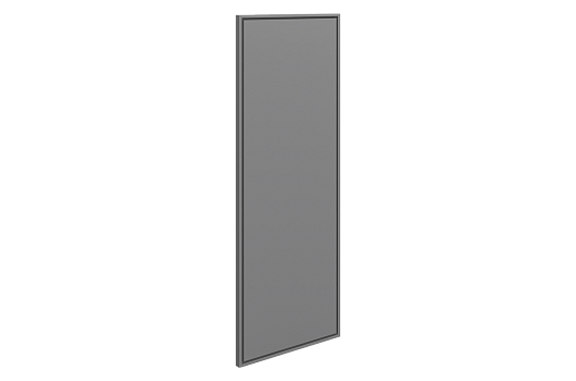 Монако Дверь (декор) L297 Н900 Шкаф навесной (графит матовый)