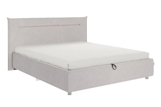 Кровать с подъемным механизмом Альба 160х200 см (галька (велюр))