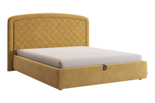 Кровать с подъемным механизмом Сильва 2 160х200 см (медовый (велюр))