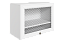 Мишель Шкаф навесной L600 Н450 (1 дв. рам. гориз.) (эмаль)