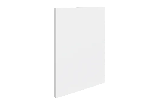 Панель (Декор) L264 H360 Шкаф торцевой антресоль (эмаль) (белый)