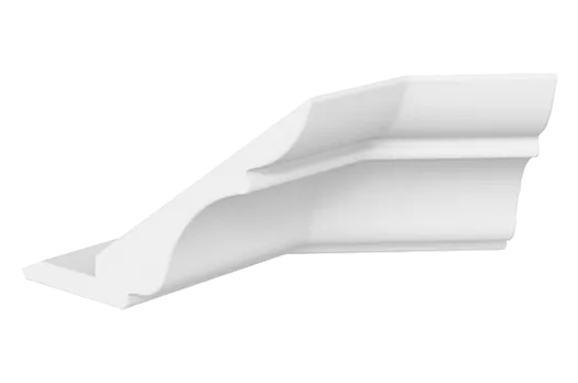 Элемент карниза угловой внутренний (135 град.) Мишель (белый)