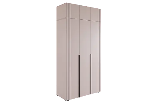 Шкаф трехдверный "Катрин К3" (кашемир/фрапучино матовый)