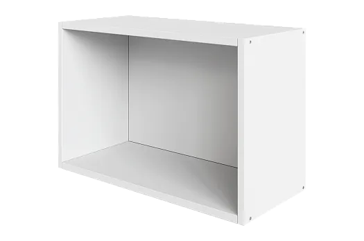 Шкаф-стеллаж торцевой L550 Н360 (белый)