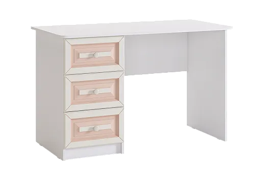 Алиса Стол письменный 1200 (белый/крем)