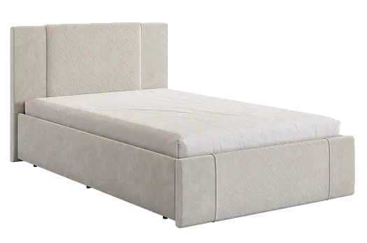 Каркас кровати Хлоя 120х200 см (крем (велюр))