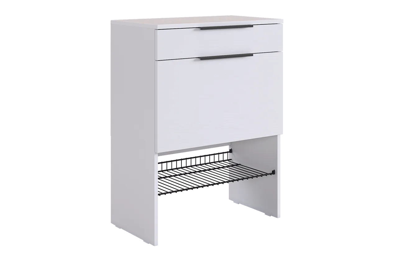 Баско Обувница (белое дерево/белое дерево)