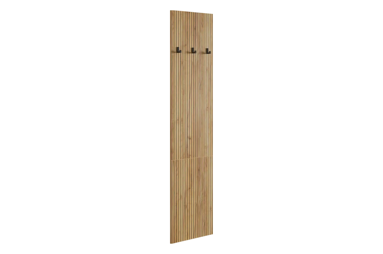 Бодрум Вешалка 3 (дуб крафт золотой)