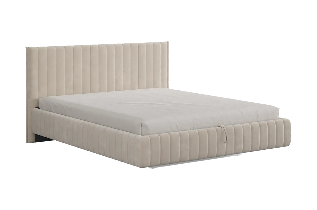 Каркас кровати Твикс 160х200 см (крем (велюр))