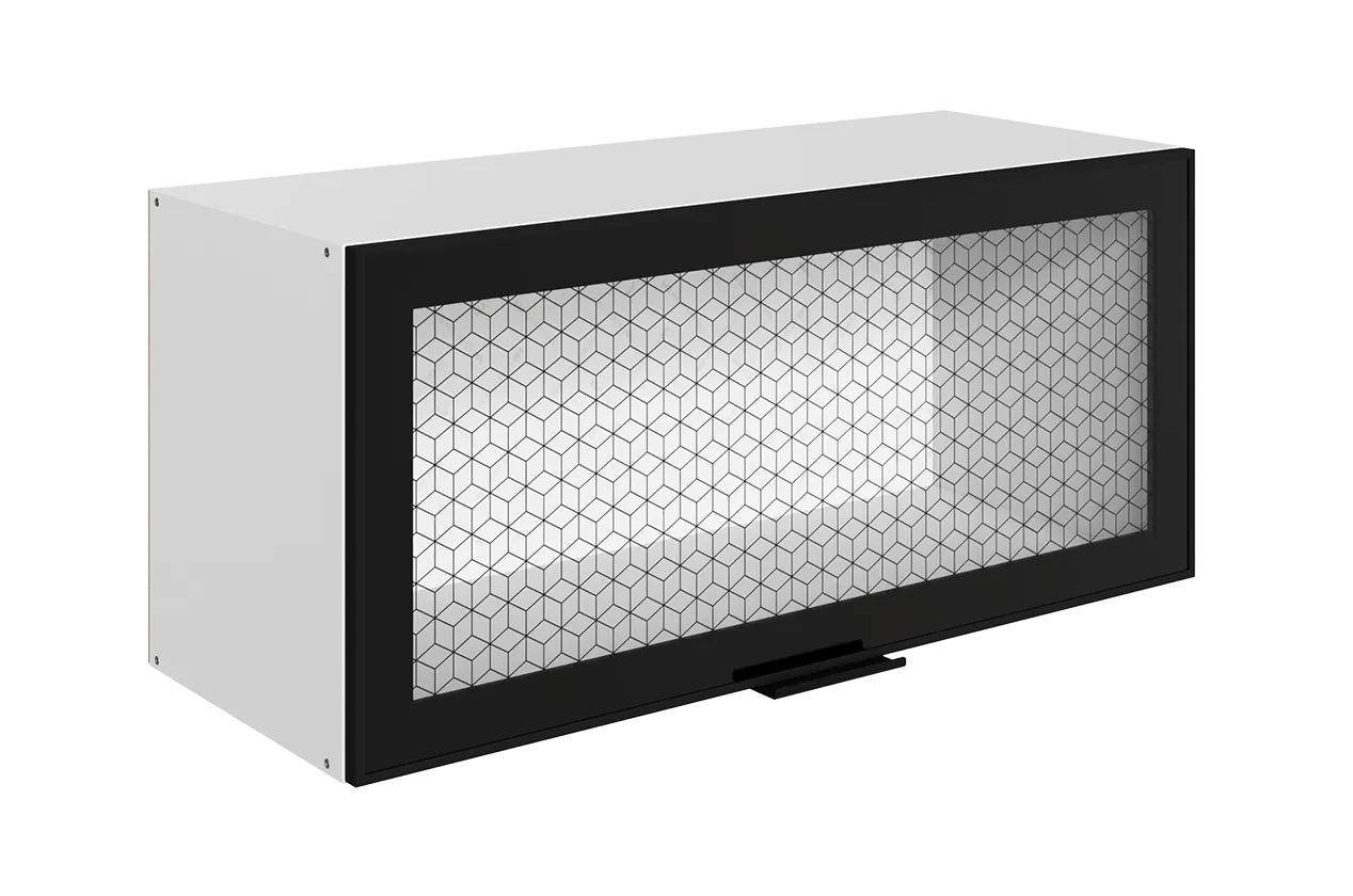 Стоун Шкаф навесной L800 Н360 (1 дв. рам.)
