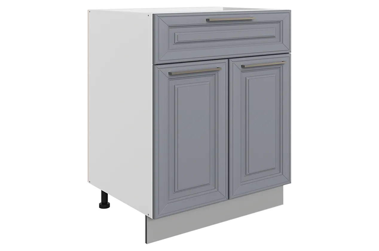 Мишель Шкаф рабочий L600 (2 дв. гл. 1 ящ.) (эмаль)