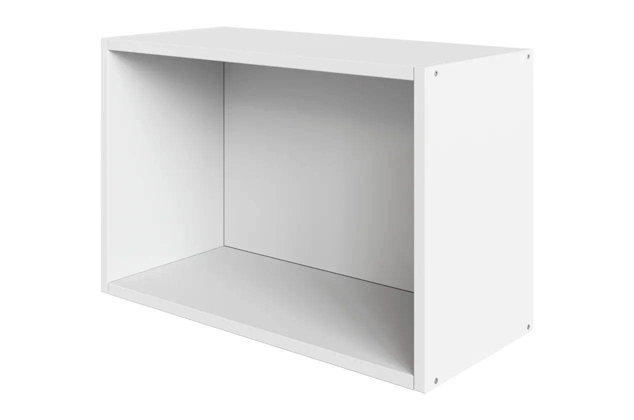 Шкаф-стеллаж торцевой L550 Н360 (белый)