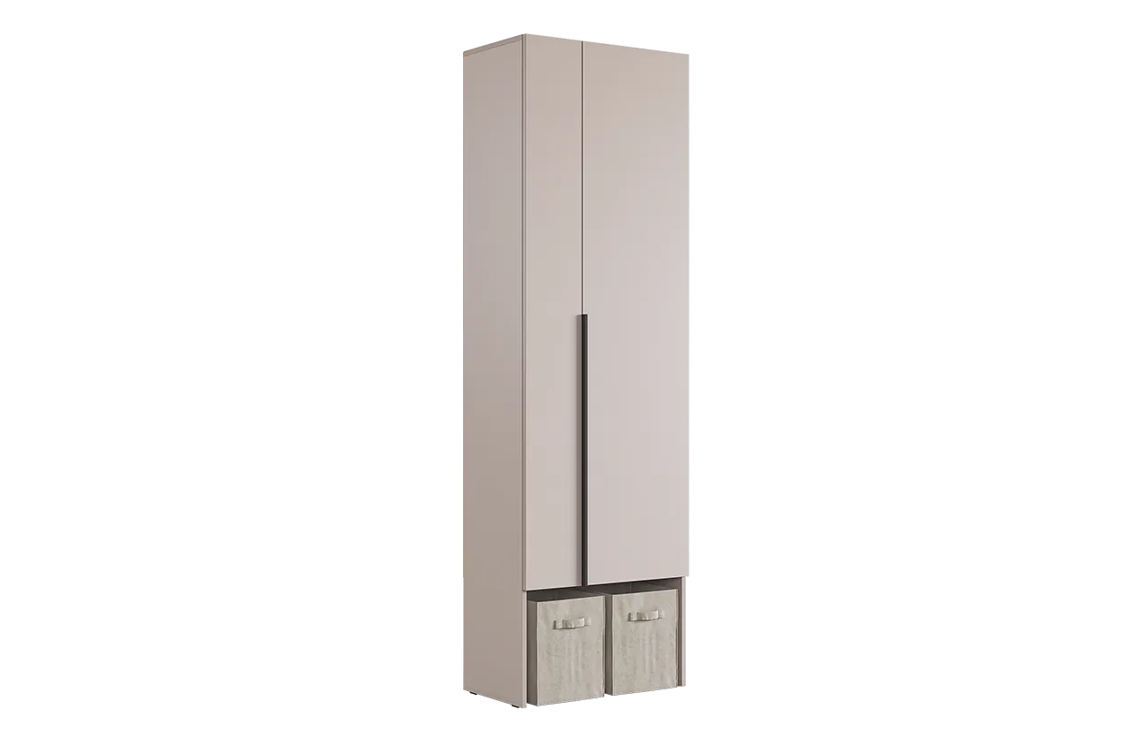 Шкаф двухдверный L600 Баско (кашемир)