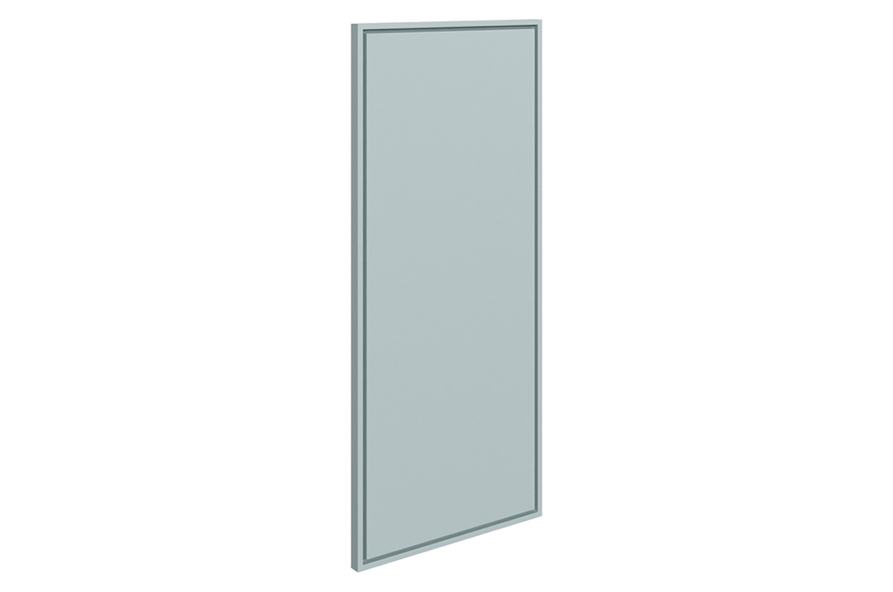 Монако Дверь (декор) L297 Шкаф навесной (сизый матовый)