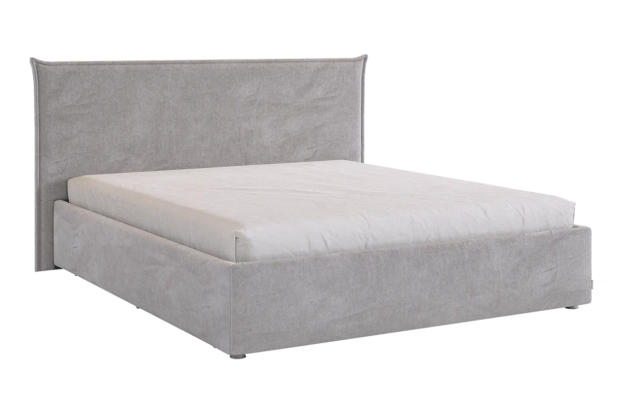 Кровать с основанием Лада 160х200 см (оникс (велюр))